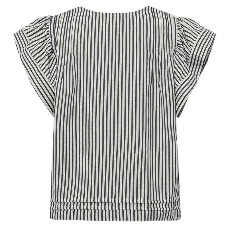 Gossia - Minkago Jo Blouse G1987 - Creme Navy Stripes