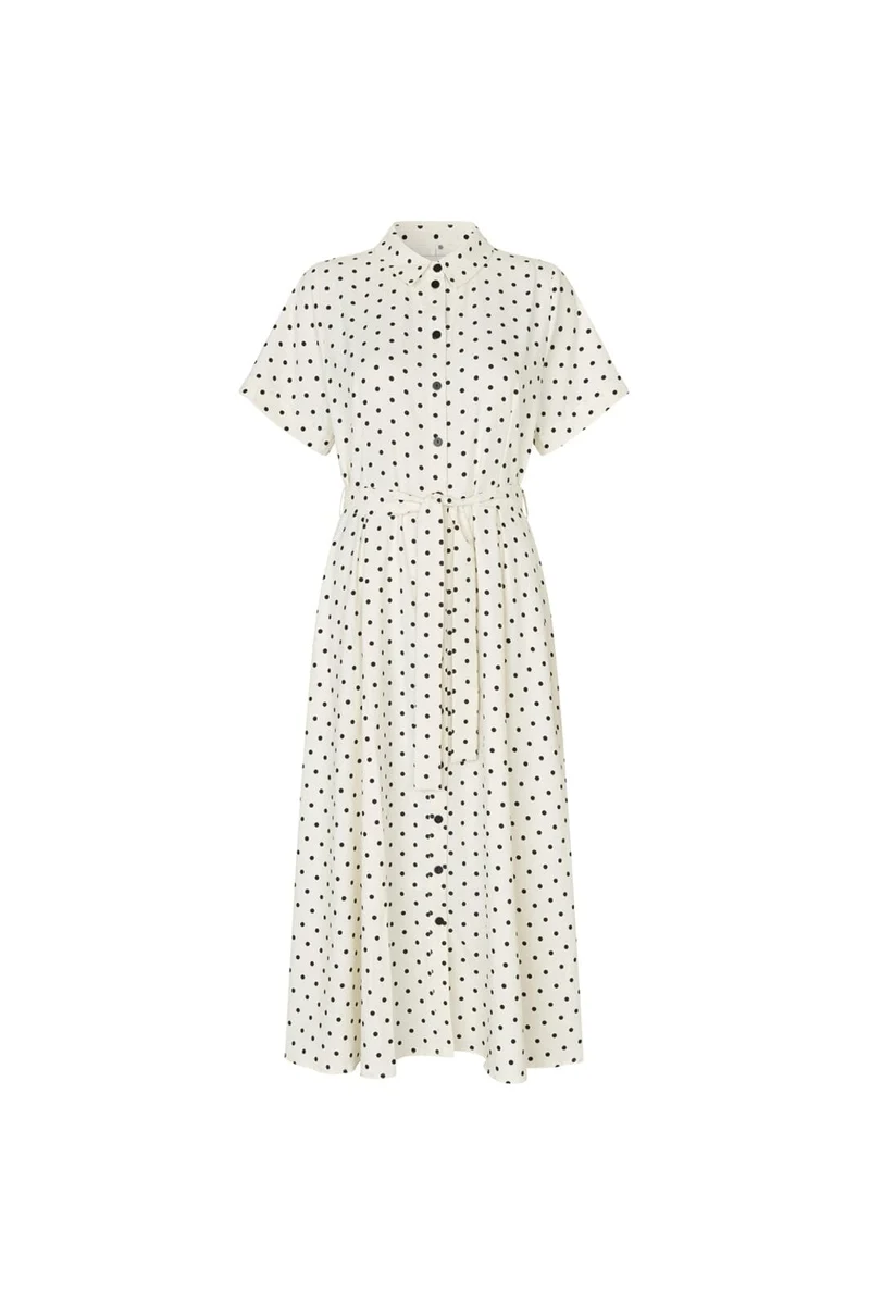 Lollys Laundry - Blakell Midi Dress Ss26130-3015 - 76 Dot Print