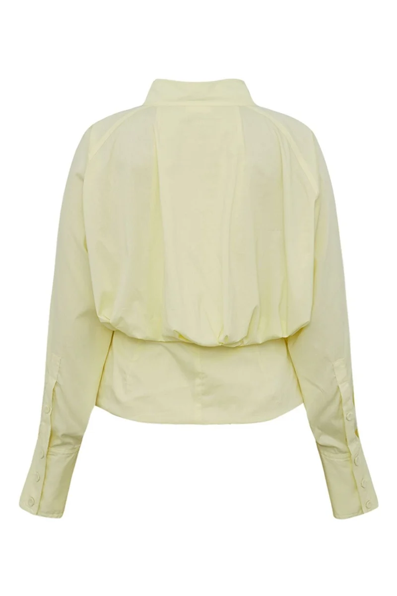 Gossia - Chalottego Shirt G2741 - Soft Lemon