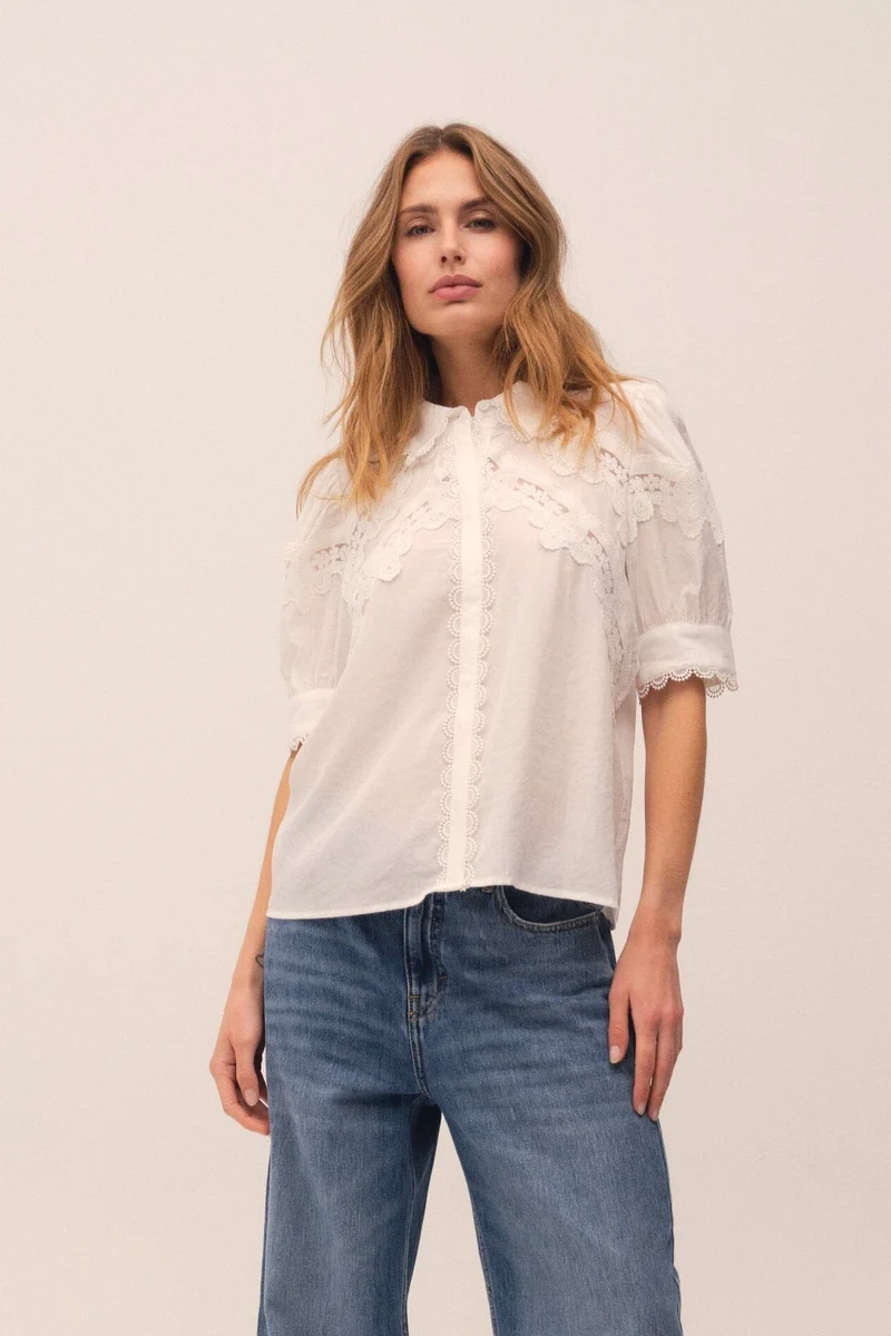 Gossia - Cornago Shirt G2938 - Off-White