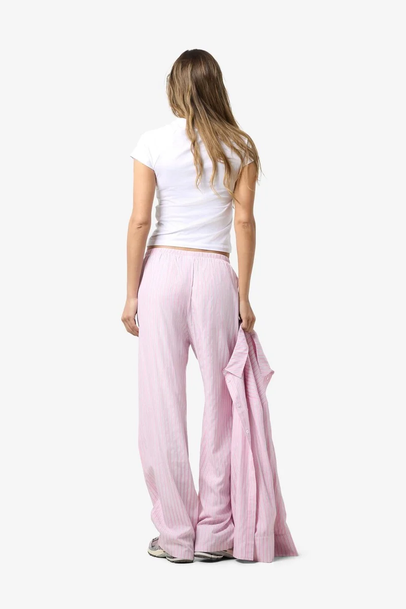 Noisy May - Nmfrida Pants Box - 4791267 Bonbon White