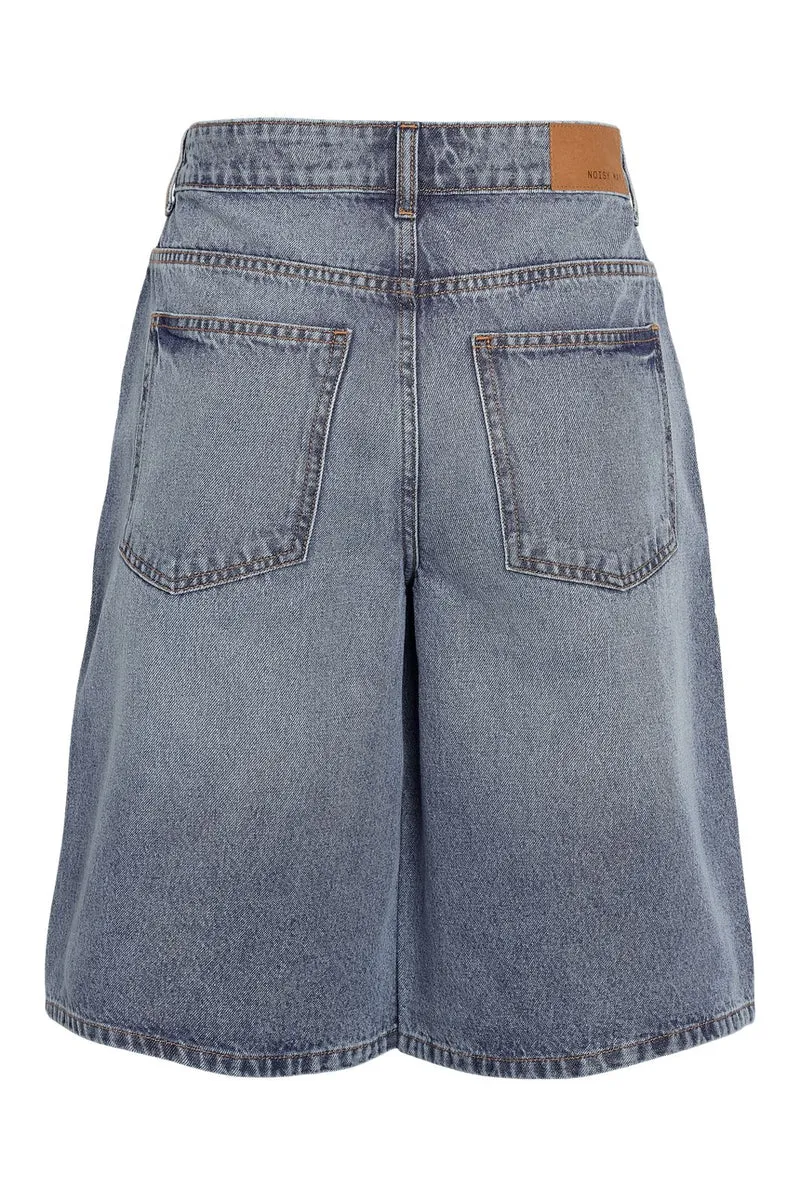 Noisy May - Nmmindie Nw Bermuda Shorts Az411Lb - 4921075 Light Blue Denim