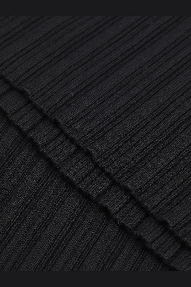 Jjxx - Jxhadley Tight Ss Polo Knit - 4791542 Black