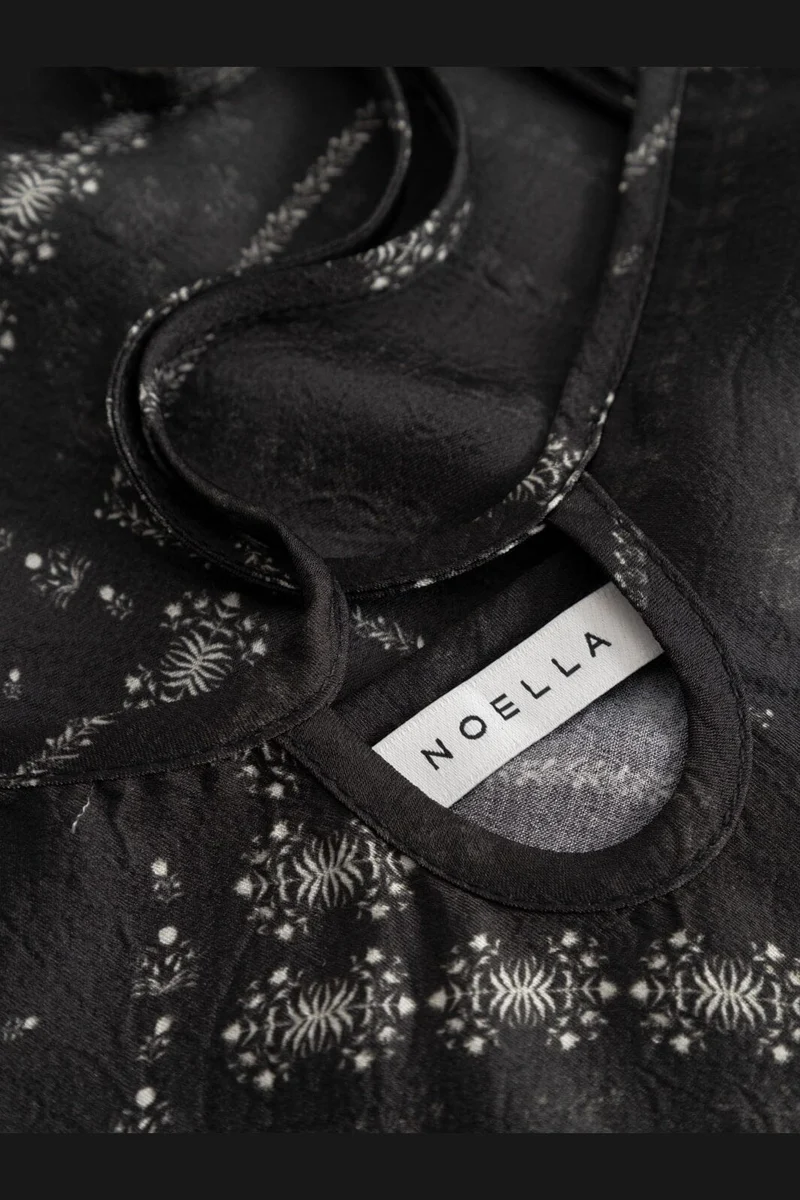 Noella - N-Megan Dress 15160003 - 1435 - Dolly Black Print