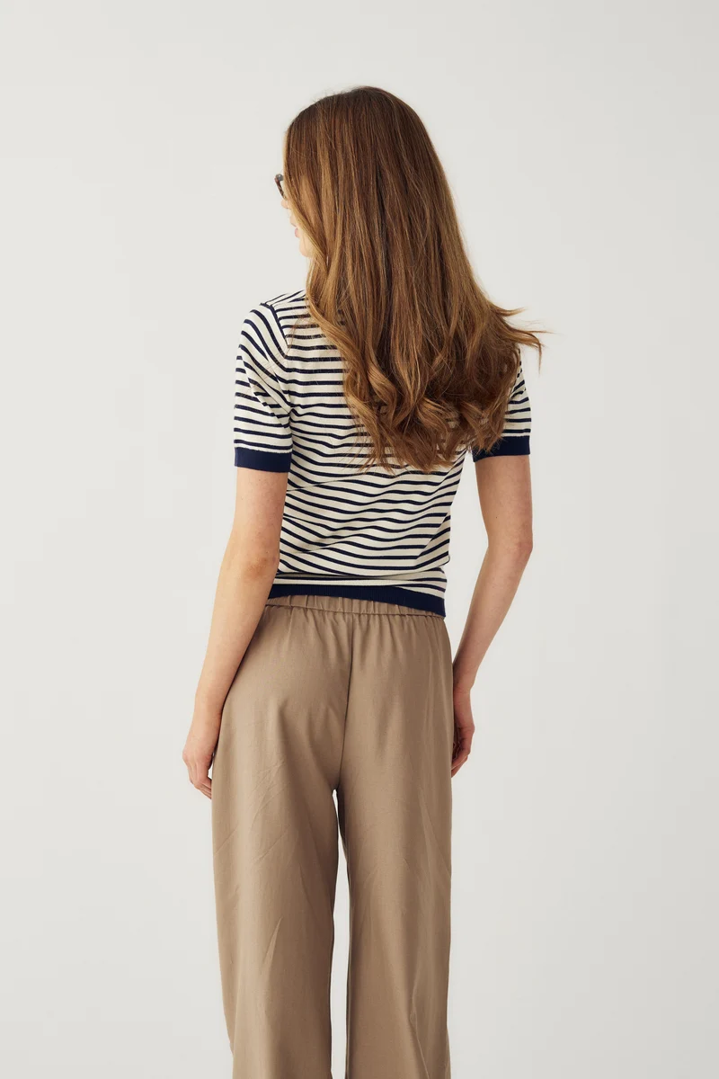 Noella - N-Muna Knit 16010001 - 1476 - Dannia Blue Stripe