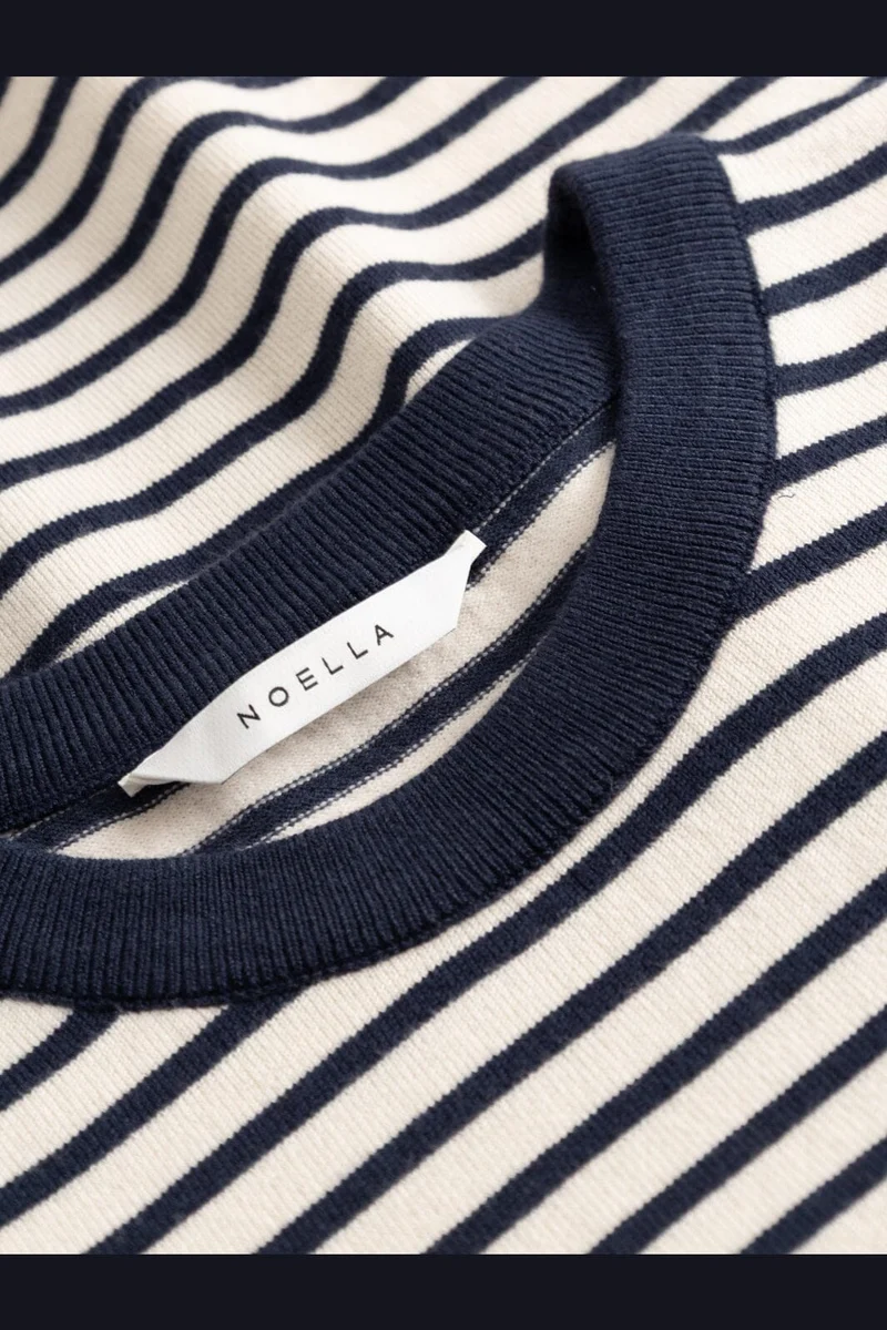 Noella - N-Muna Knit 16010001 - 1476 - Dannia Blue Stripe