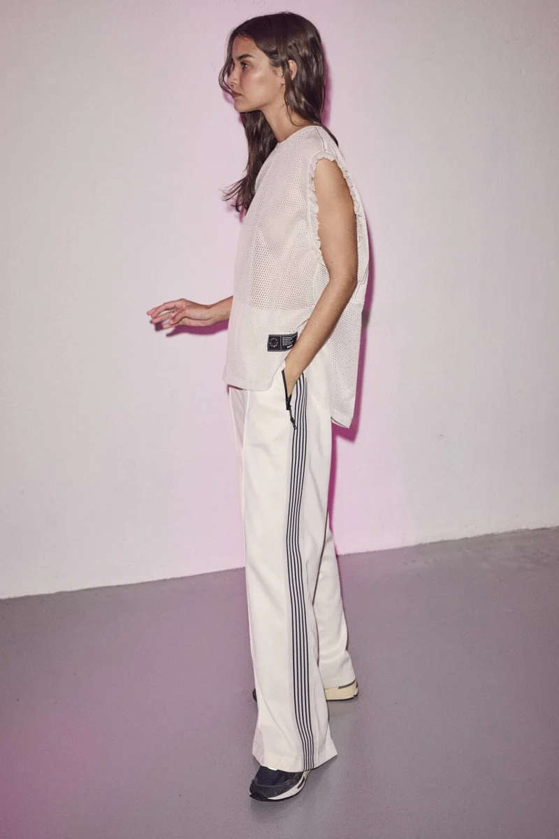 Haute L'Amitié - Baggy Track Pants HL10018 - Off-White