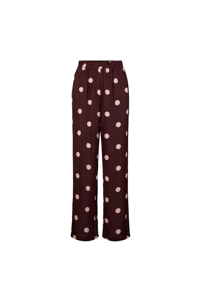 Liberte - Dotti Pants 22350 - Plum Rose Big Dot