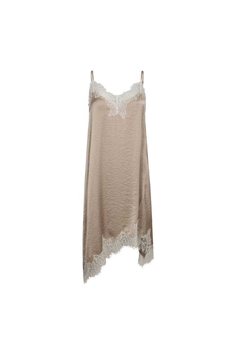 Co´Couture - Iduncc Lace Strap Dress 46105 - 320 - Bisquit