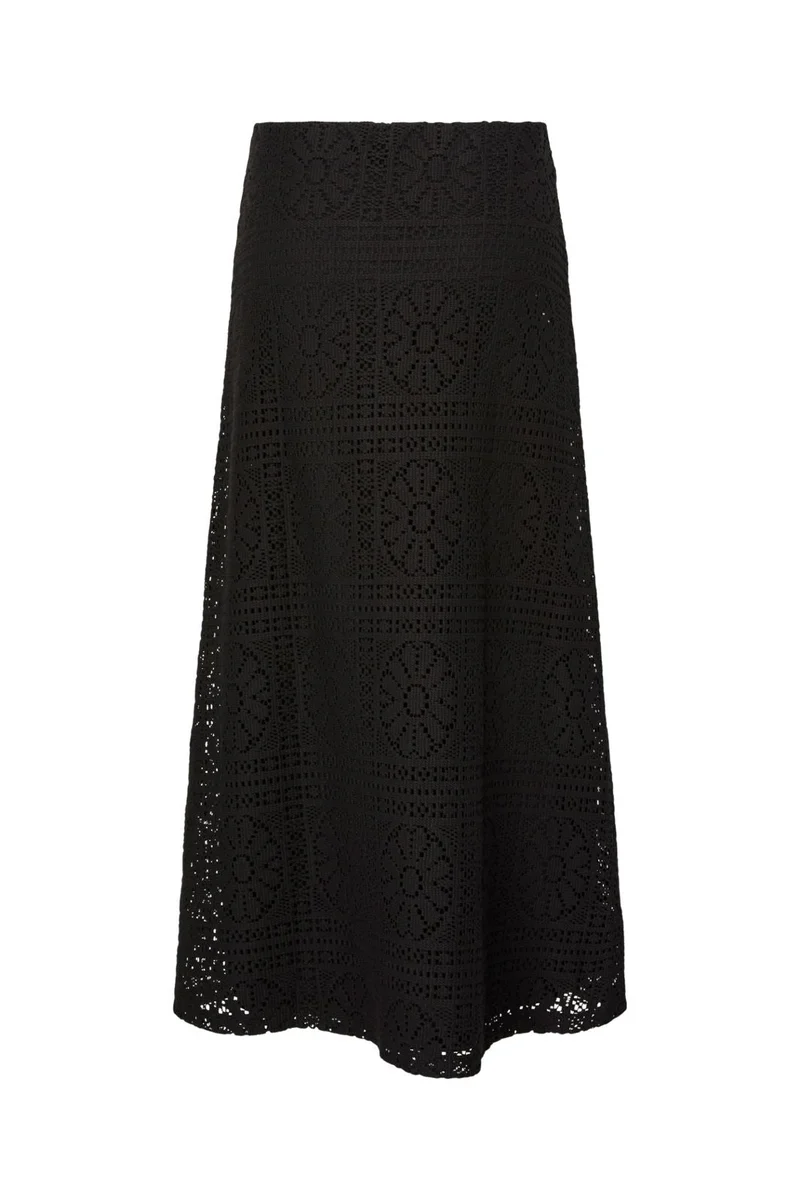 Pieces - Pcbonnie Ankle Skirt - 4938845 Black