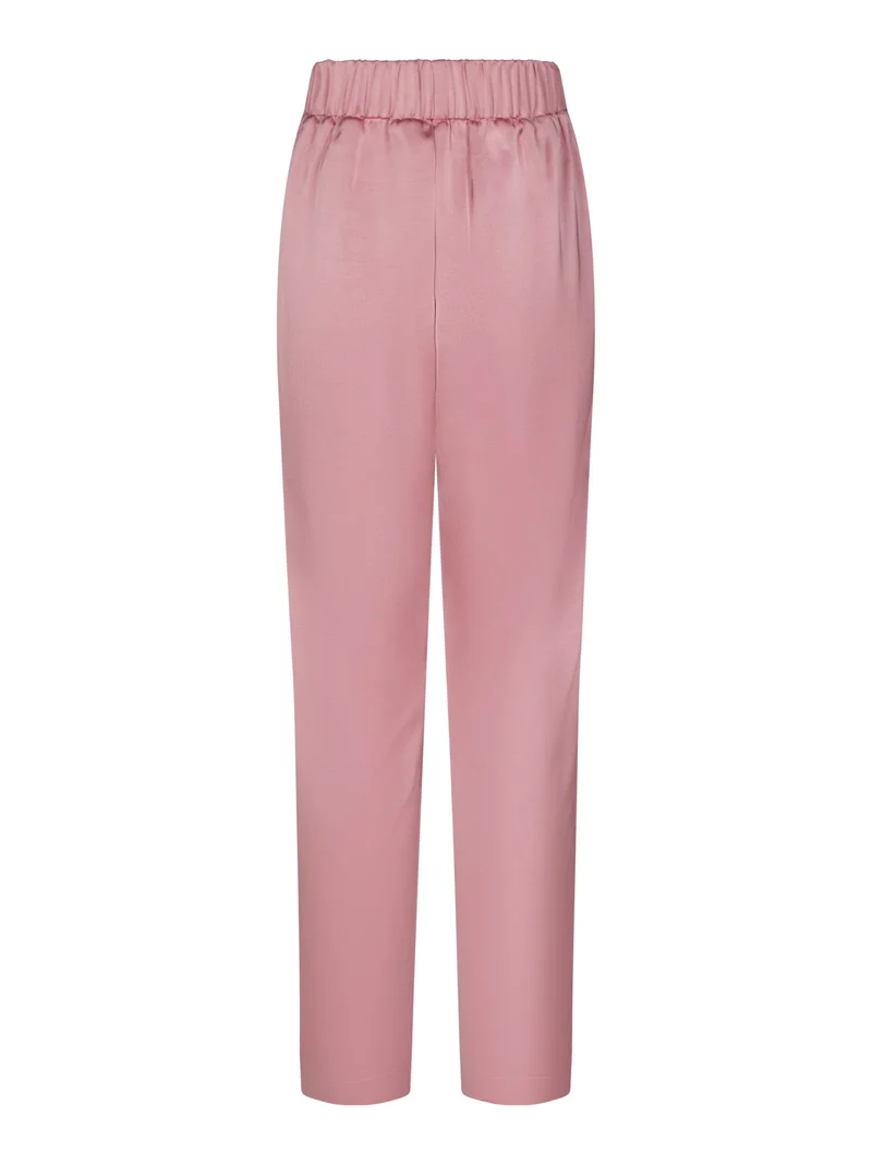 Valentin Studio - Comfy Pants Heavy Satin 167383 - 823 - Evening Rose