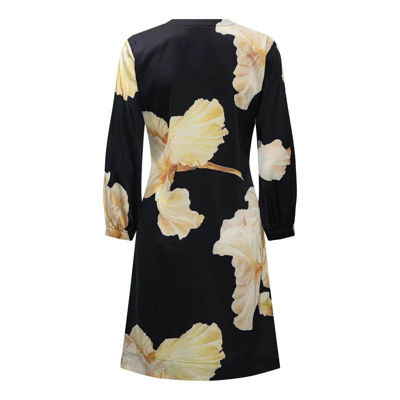 Karmamia - Faye Mini Dress 2350 - Gold Maxi Flower