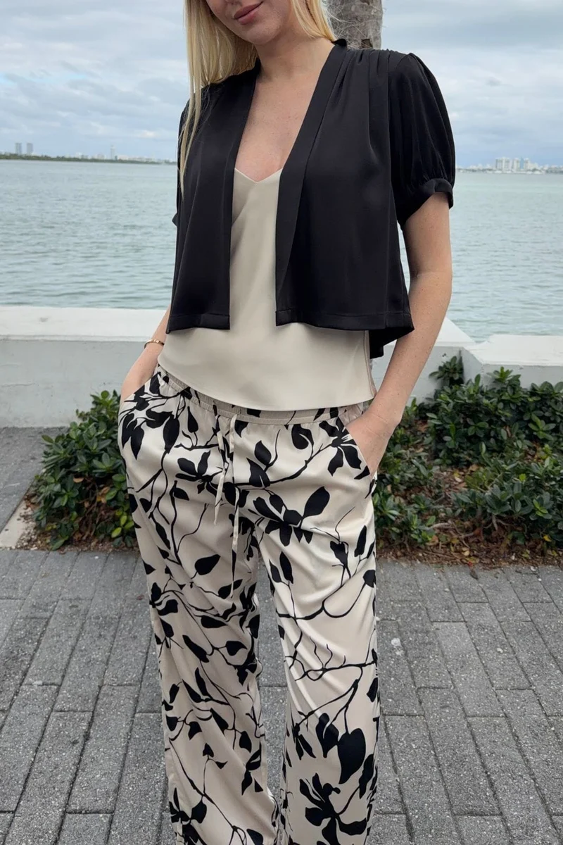 Karmamia - Garcia Pants 2352 - Mono Floral