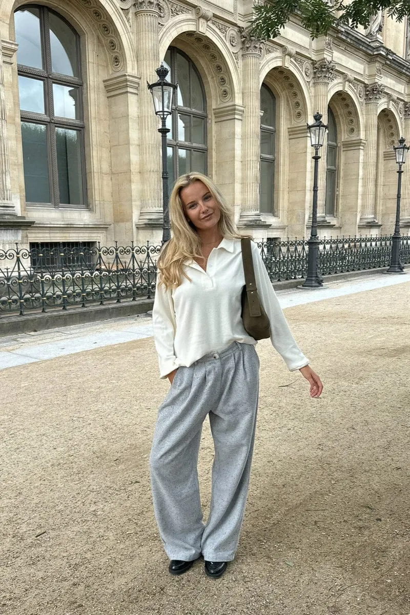 BYIC - Claraic Pants - greym Grey Melange