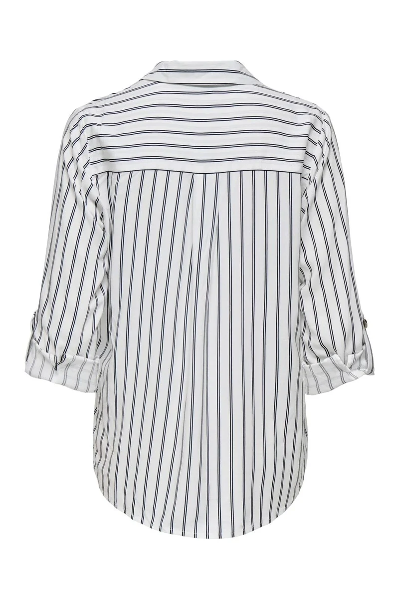 Only - Asmin Shirt L/S - 4849970 Cloud Dancer Lise