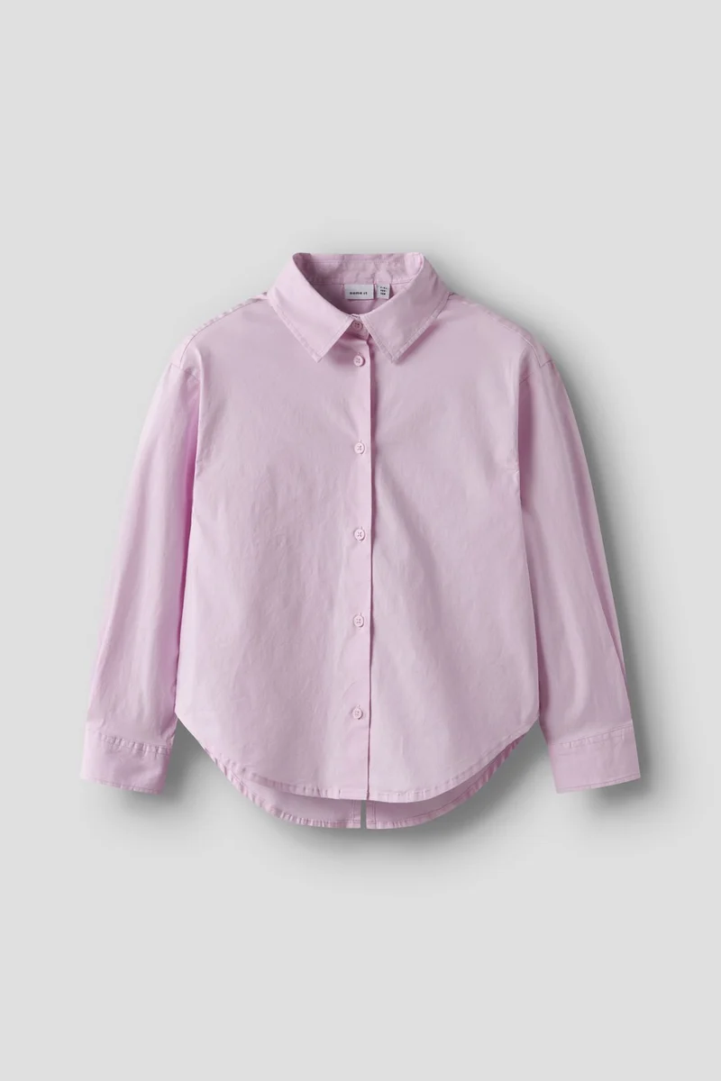Name It - Nkfbinette Ls Rlx Shirt - 4930443 Pirouette