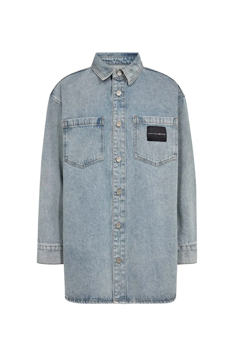 Haute L'Amitié - Miley Denim Shirt HL10531 - Bleached Denim