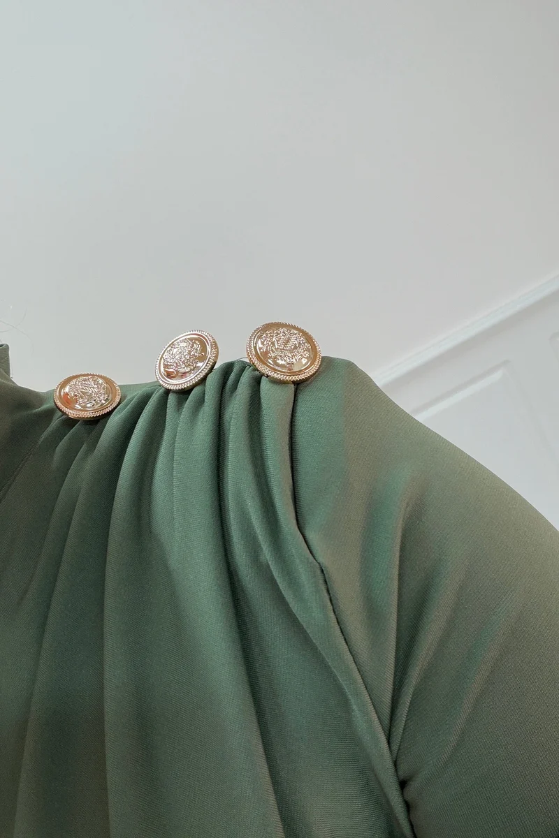 A-bee - Blanca Dress - Khaki