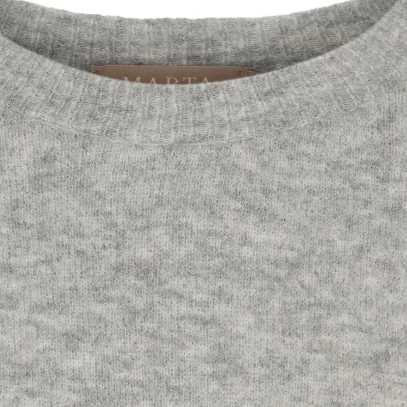 Marta Du Chateau - Mdcbriala Knit KN8129 - Grigio4060