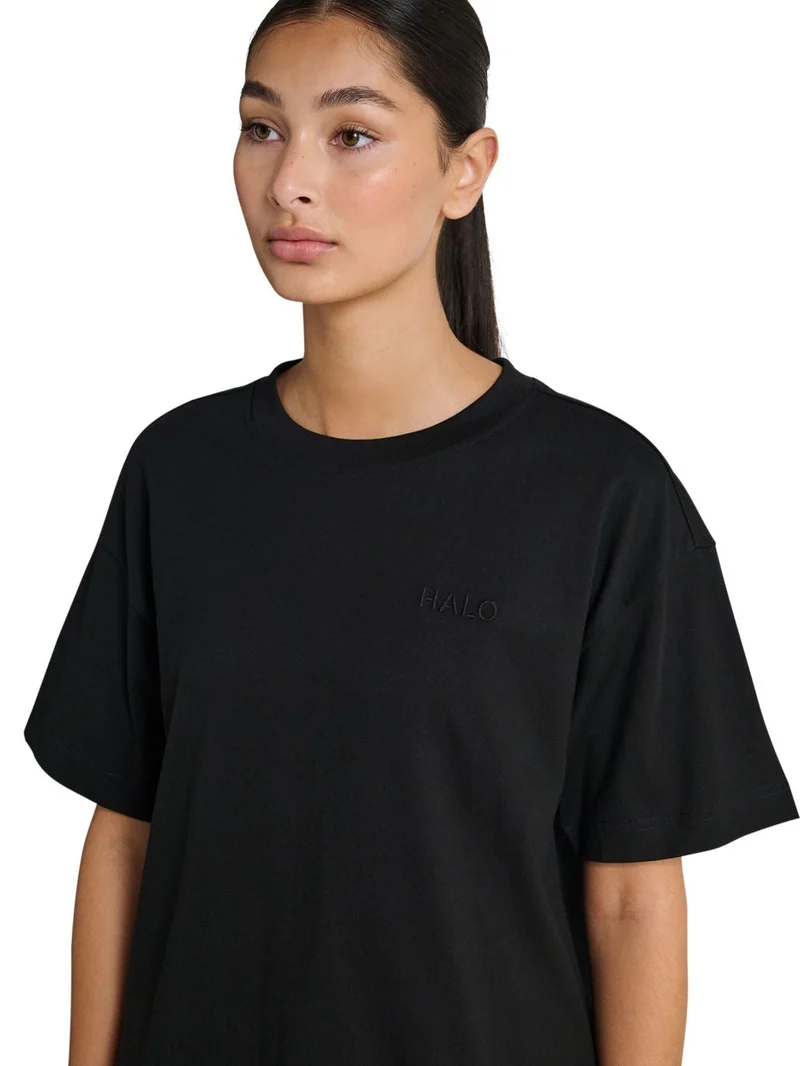 Halo - Women Logo T-Shirt 231880 - 2001 - Black