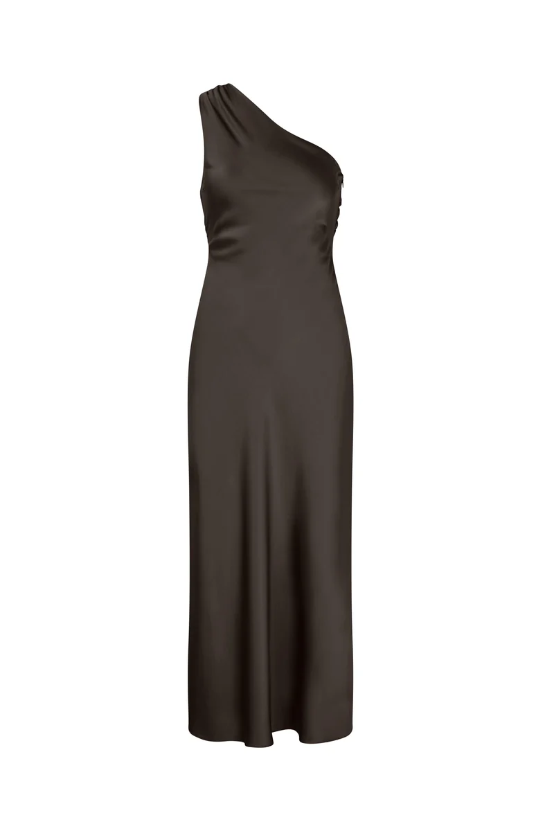 Modström - Narcissamd Dress 58412 - 5508 - Seal Brown