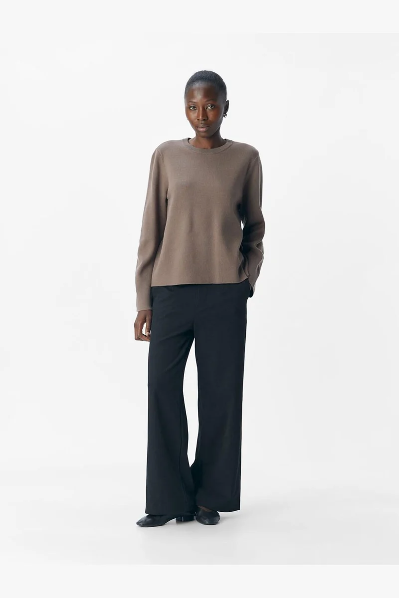 Object - Objreynard O-Neck Pullover - 4649719 Morel