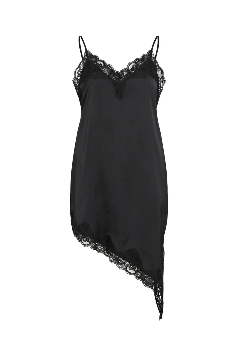 Vila - Cey Strap Dress - 5078341 Black