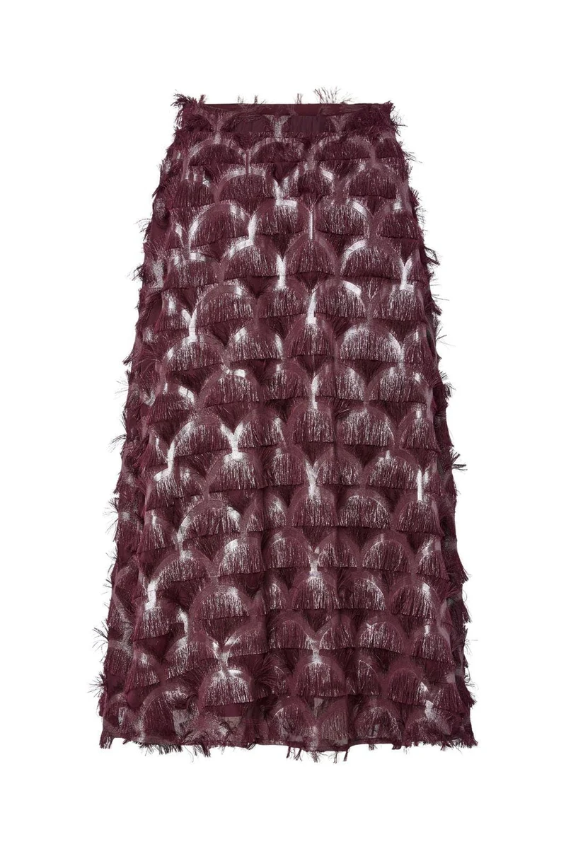 YAS - Yaspazilla Skirt - 4875443 Port Royale W Metallic