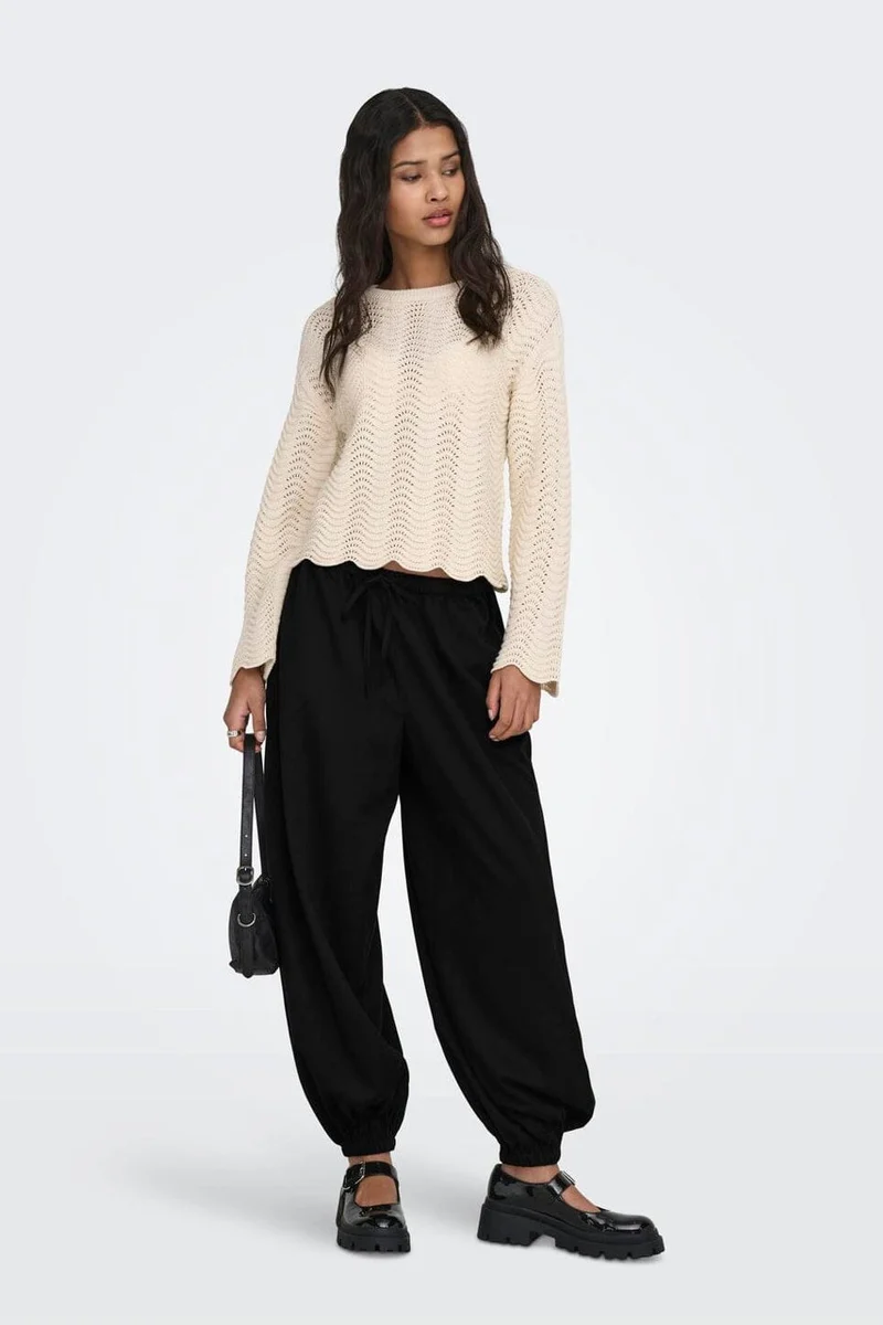 JDY - Jdypaloma Loose Pant - 5054336 Black