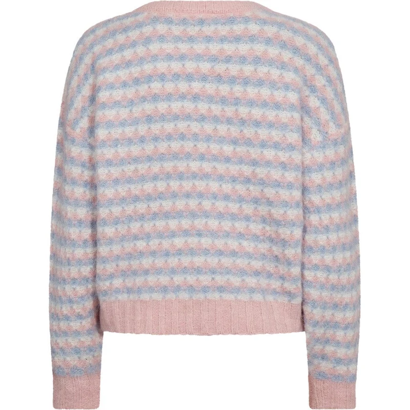 A-View - Sassi Knit Pullover AV7072 - 260 - Rose/Blue