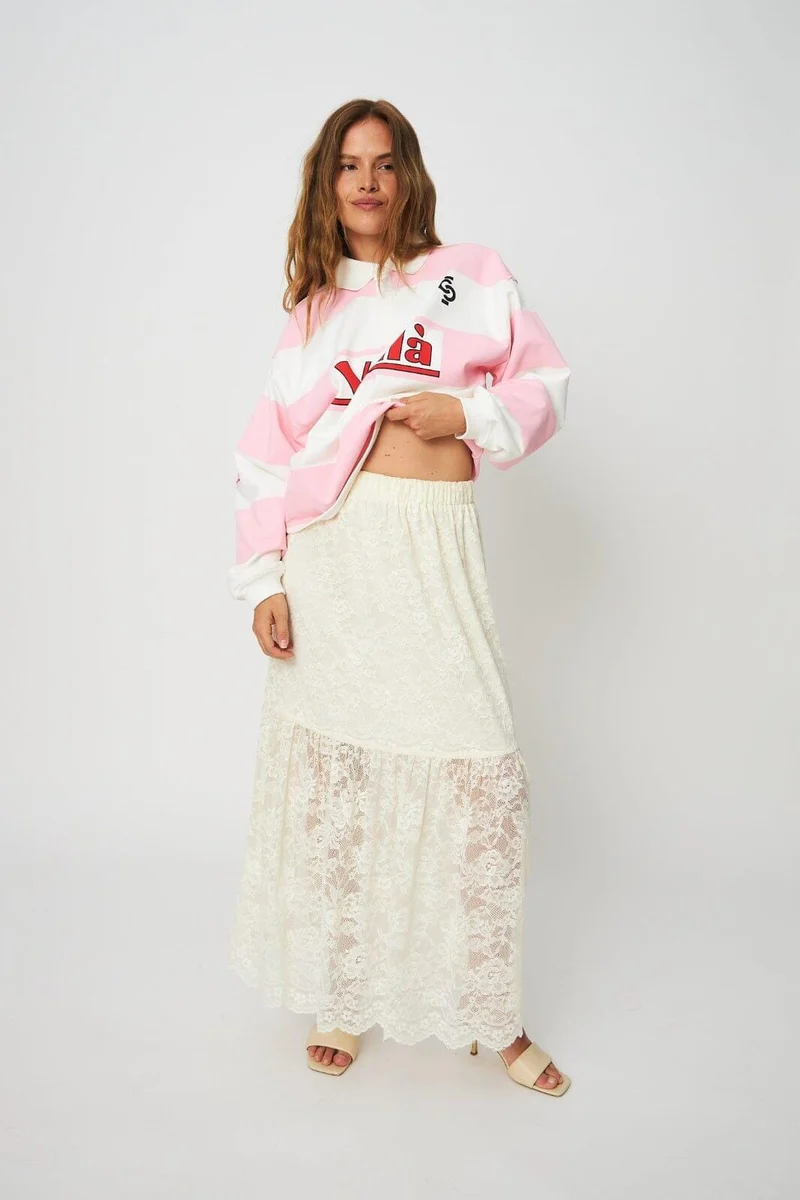 Cras - Salima Skirt C639 - 1009 - 1009 Ivory