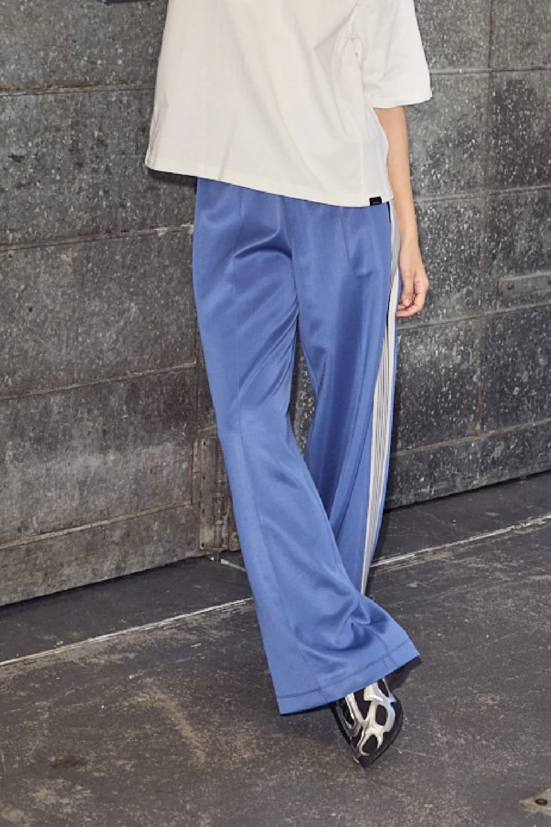 Haute L'Amitié - Baggy Track Tall Pants HL10071 - Blue