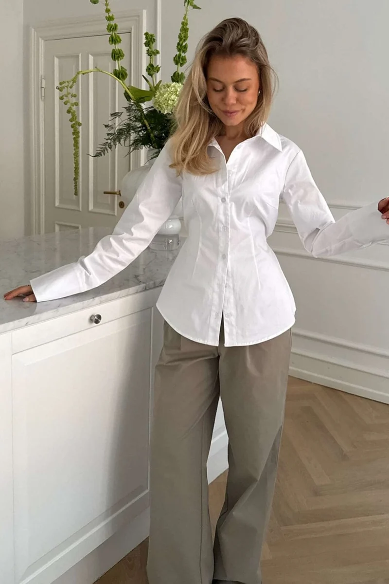 BYIC - Siljaic Shirt A23829 - White