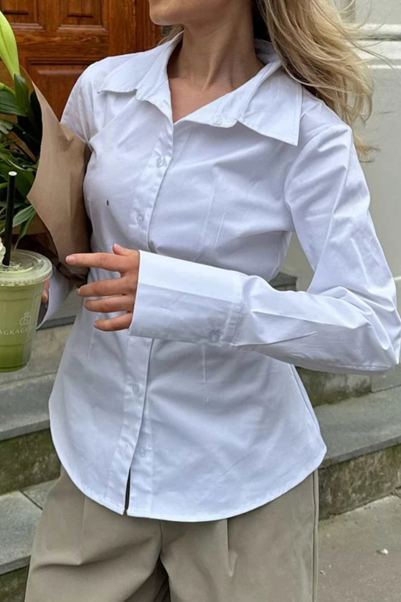 BYIC - Siljaic Shirt A23829 - White