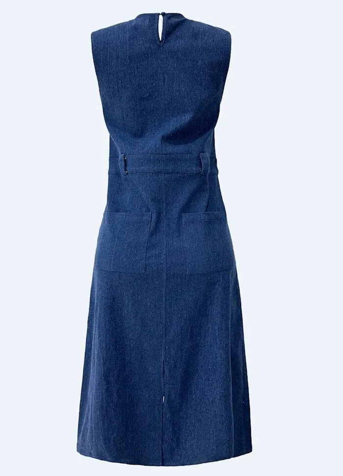 Liberte - Asta Ns Long Dress 22183 - Blue Denim