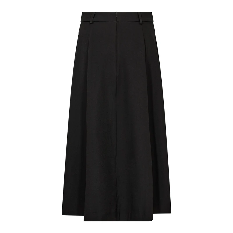 Co´Couture - Lunacc Pocket Pleat Skirt 34222 - 96 - Black