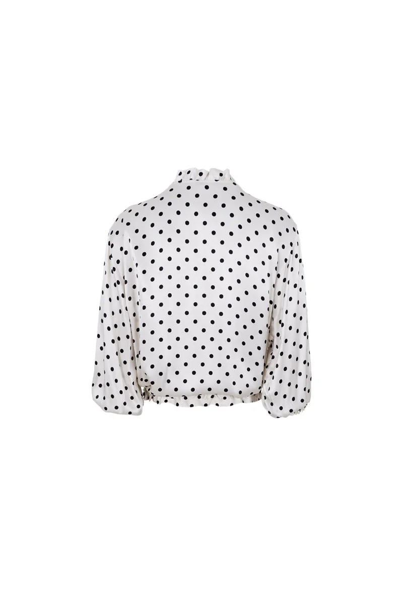 Black Colour - Bccaitlin Bomber Shirt 41107 - Off White