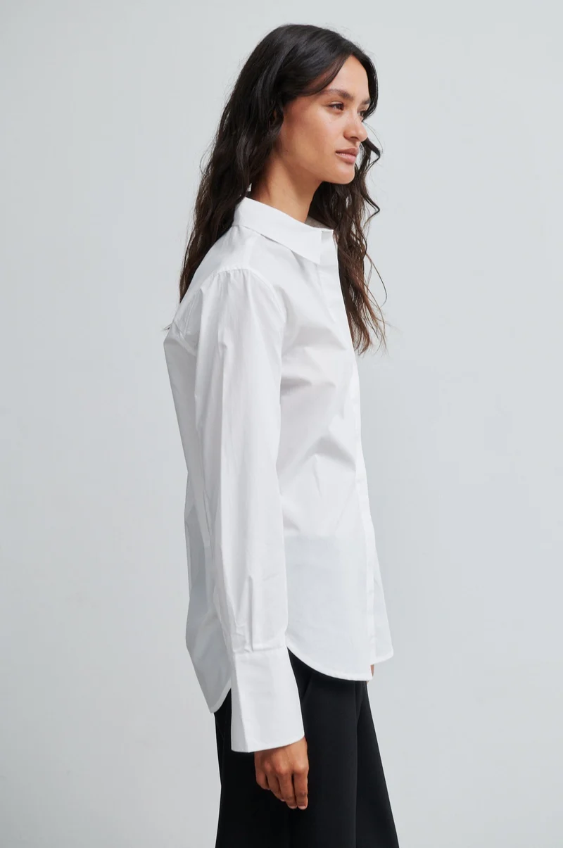 Second Female - Larkin Shirt 60761 - 1001 White