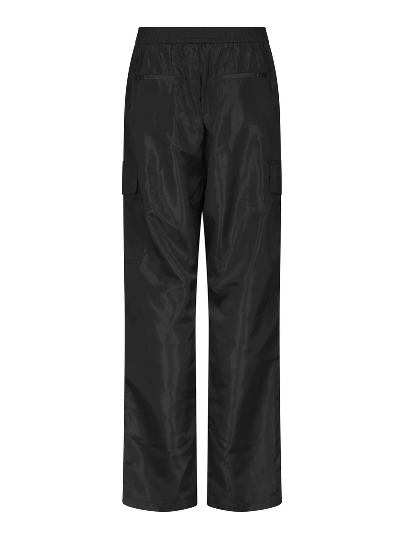 Valentin Studio - Shine Cargo Pants 167593 - 100 - Black