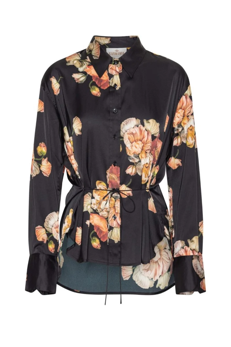 Karmamia - Edie Shirt 2204 - Poppy Bouquet