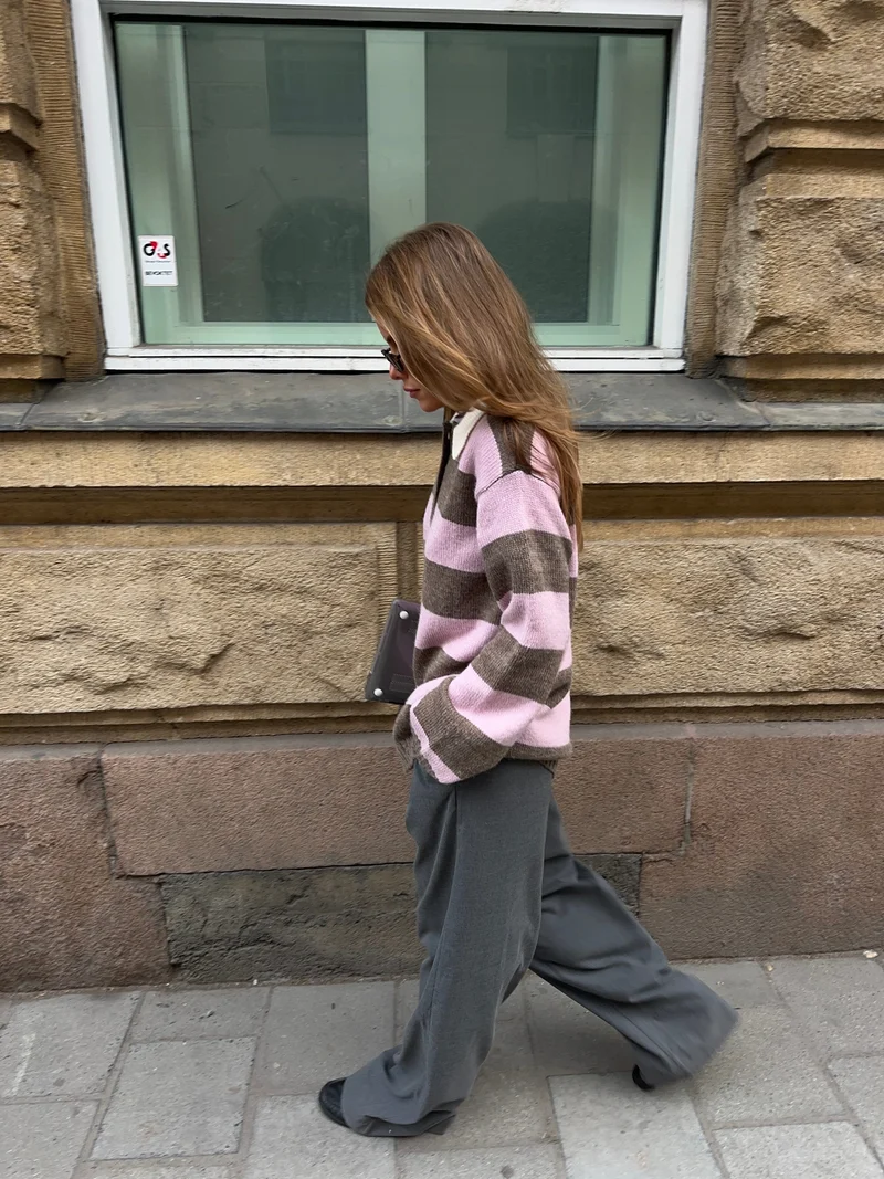 Modström - Tuesdaymd Pants 58914 - 7088 - Dark Grey Melange