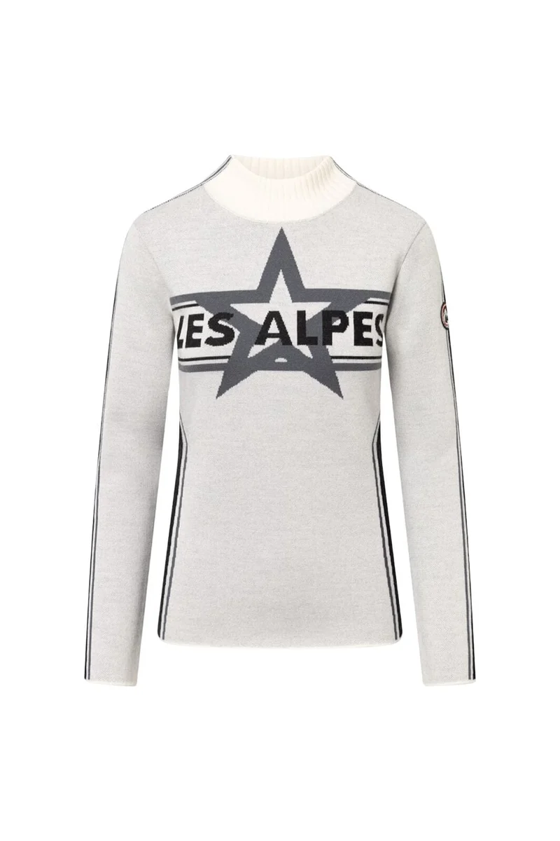 Twist & Tango - Les Alpes Star Sweater 907202 - Snow White
