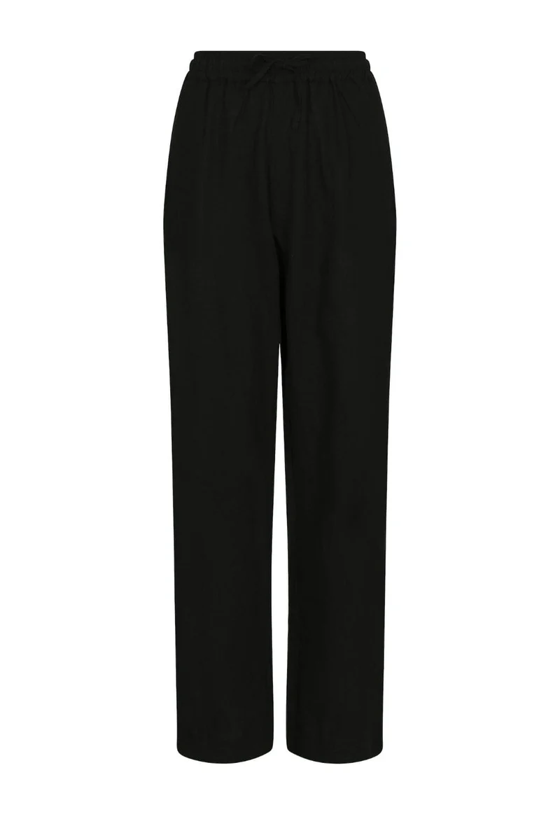 Neo Noir - Sonar Linen Pants - Black