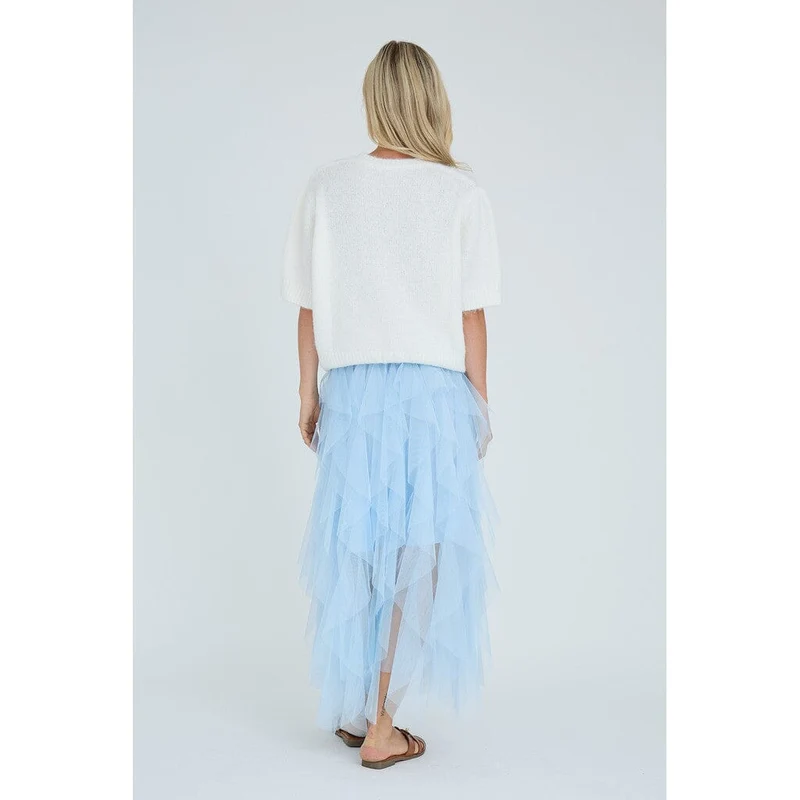 A-View - Inge S/S Knit Pullover AV7076 - 000 - White