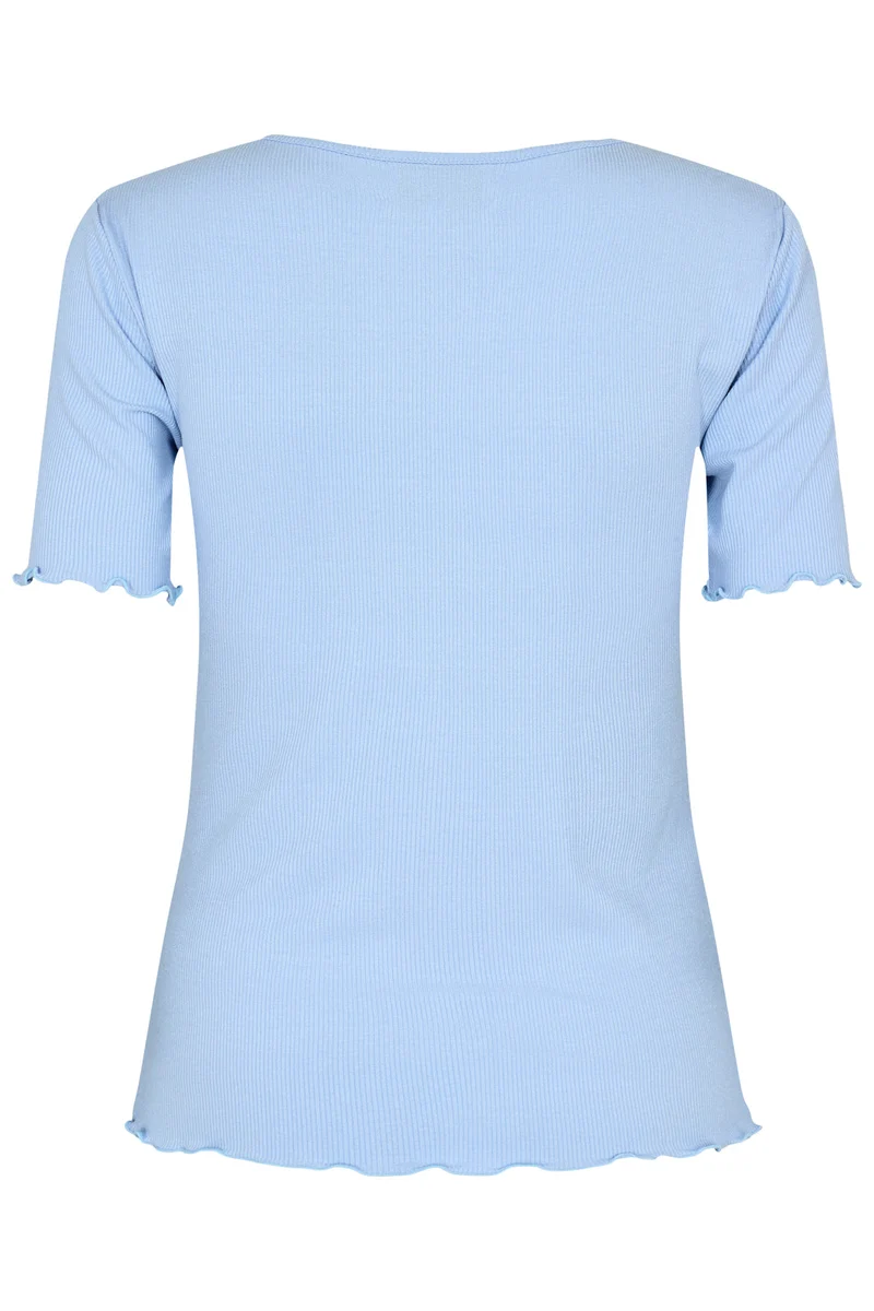 Liberte - Natalia SS Blouse - Baby Blue