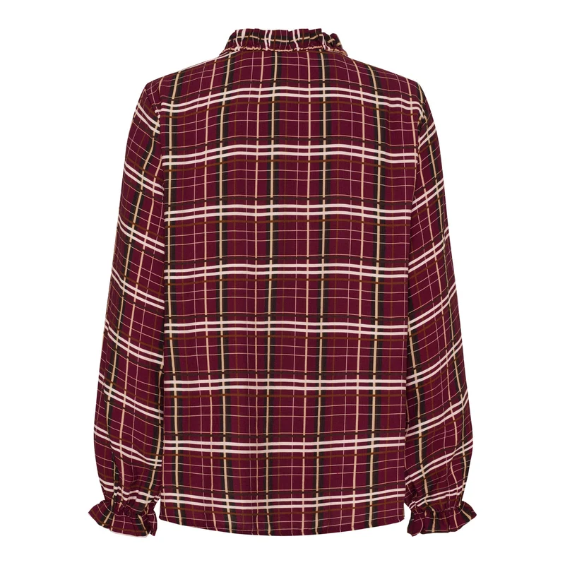 Marta Du Chateau - Mdcbrook Shirt 7648 - Bordeaux10882Tpd