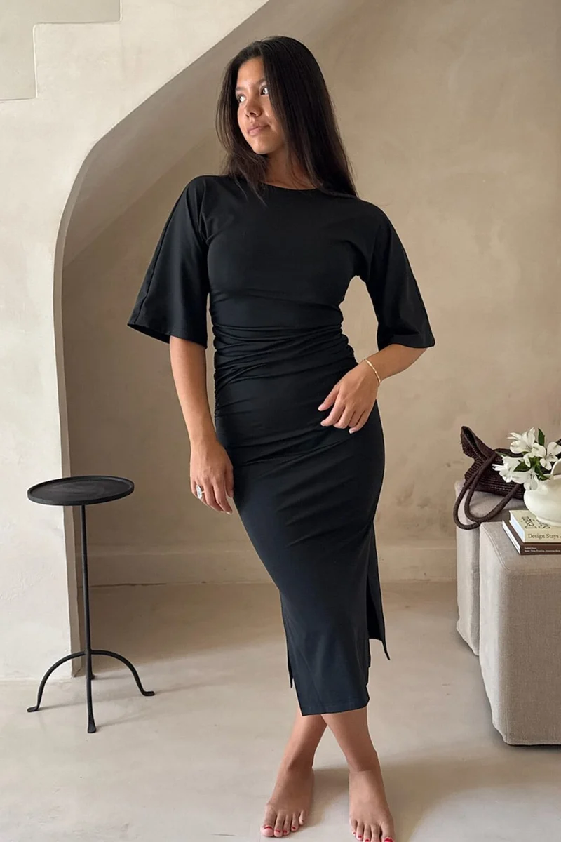 Vorbestellung - BYIC - Alberteic Dress A23975 - Black