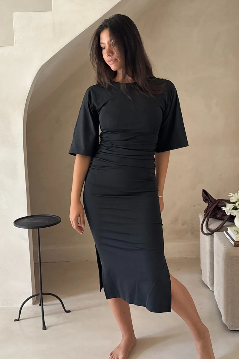Vorbestellung - BYIC - Alberteic Dress A23975 - Black