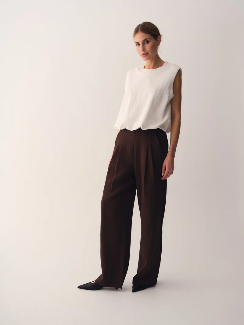 Gossia - Cloego Atalie Pants G2639 - Chocolate