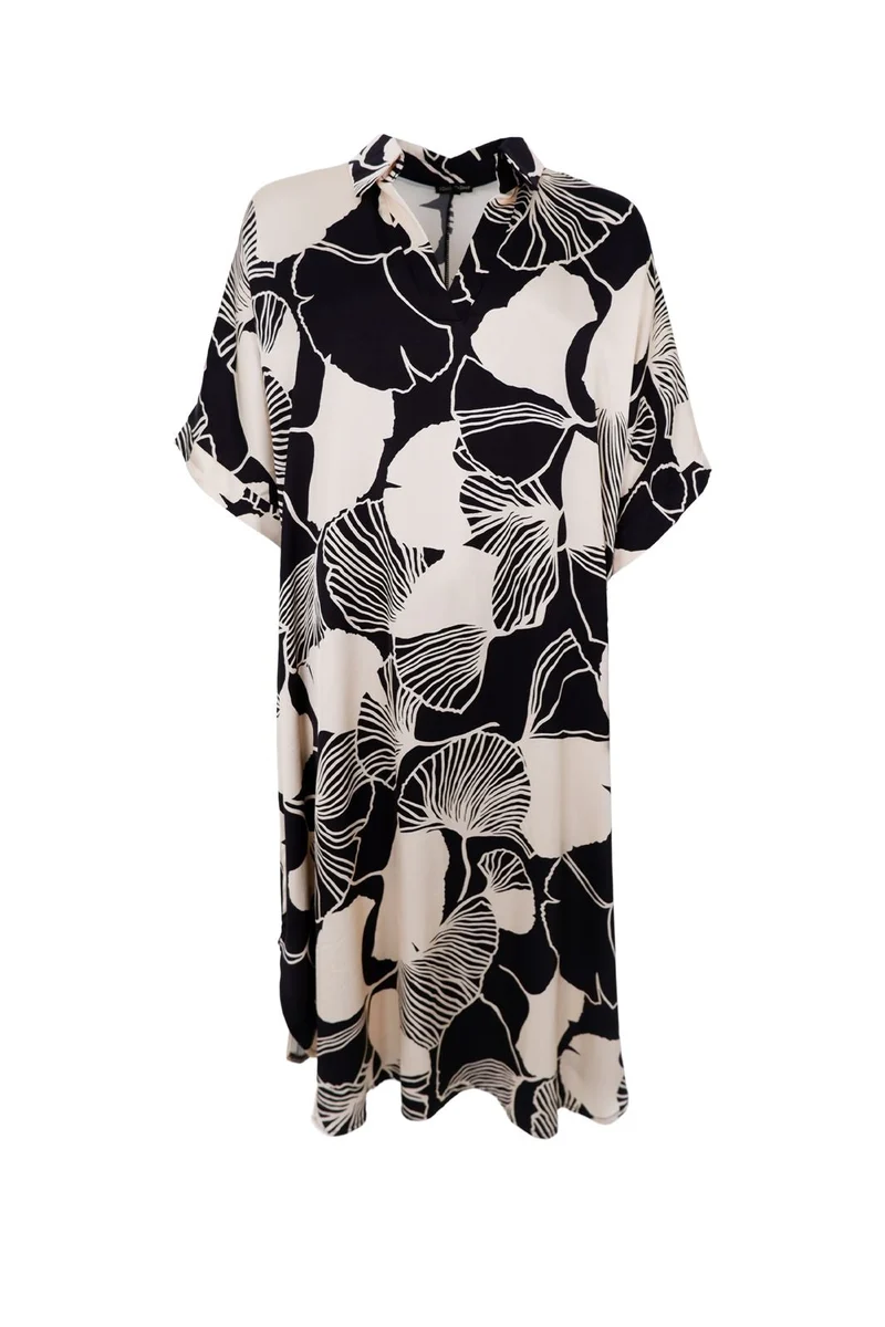 Black Colour - Bcwaterlily Dress 41099 - Black Creme